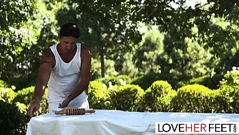 Big Tits Fuck Feet Worship with Tatiana Alvarez