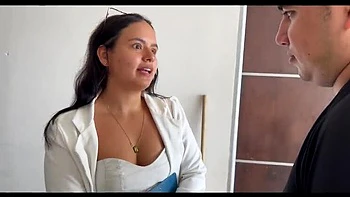 Colombian MILF Agent Fucks Client POV Creampie Squirt