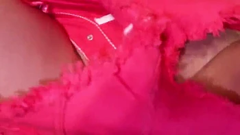 Stepmom Creampie in Pink Shorts Doggy POV