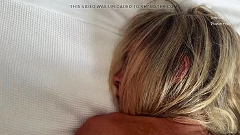 Blonde MILF Fucked Pussy & Ass, Cums in Mouth