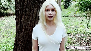 Vicious Vivian's Big Tits Outdoor Fuck