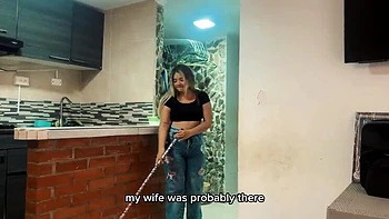 Latina Maid Gets Fucked by Boss for Cash - Big Ass Facial