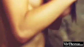 Nataly Von and Paula Shy Lesbian BDSM Play