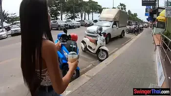 Asian amateur teen GF loves sex with her 2 week millionaire