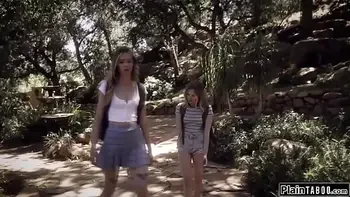 PlainTaboo.com - Two teen rivals suck n fuck the teacher