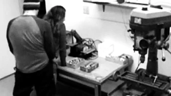 Cute Blonde Gets Fucked Doggystyle by Co-worker