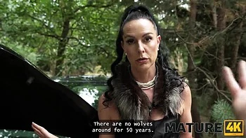 Texas Cougar Patti Gets Fucked Outdoors with Big Cock