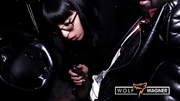 German Milf Zeyna Sucks Cock and Gets Ass Cum