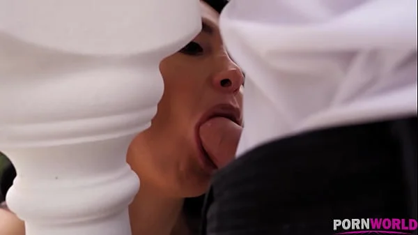 Afternoon Cock-sucking Relief with Curvy-assed Colombian MILF Linda Black