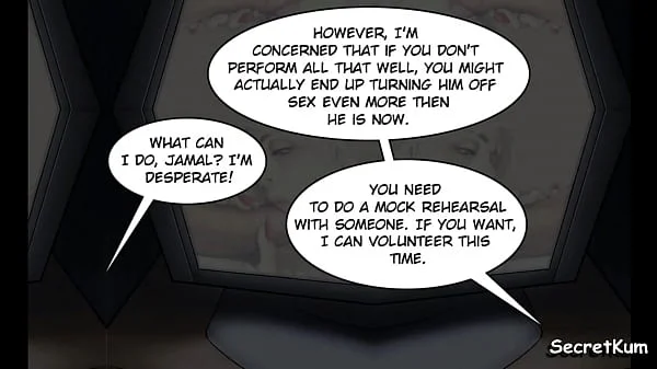 Lesson from the Neighbor pt. 1 - Desperate wife gets blowjob tutorial from the Love Doctor a.k.a The Big Cock Black Guy Next Door