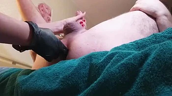 Amateur Couple's Blowjob and Prostate Ride to Cumshot in 4K