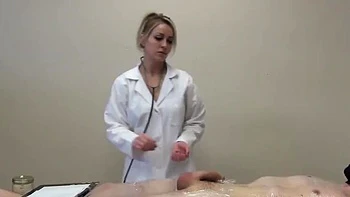 Dirty Doc Daisy Destin Jerks & Blows Huge Cock with Cumshot