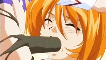 Blonde Anime Babe Gets Hardcore BJ