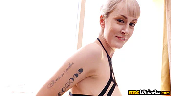 Petite Blonde Gets Anal Gaped by BBC