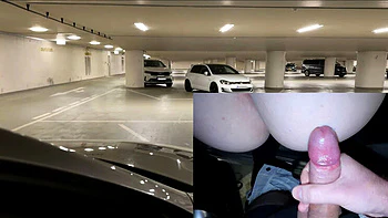 Blonde German Amateur Fucked After Handjob in Public Car Lot