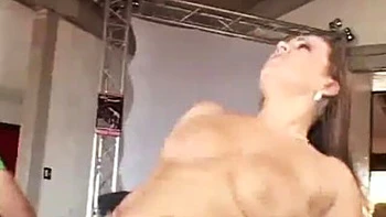 Milf swinger gets anal creampie at home