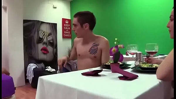 This guy can't believe his luck when Cloe's sucks his cock