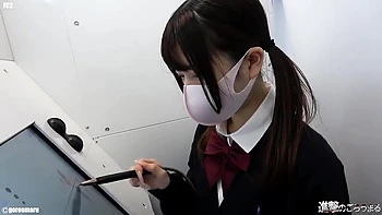 Asian teen temptation in amateur casting POV