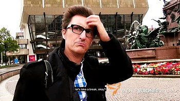 Young German Babe Takes Big Cock and Cum on Ass