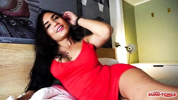 Hypnotic trans girl solo from Grooby Girls