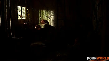 Hungarian Blonde in Stockings and Heels