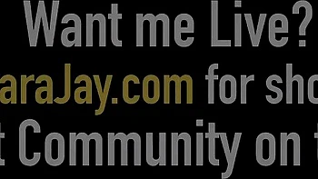 Sara Jay's huge tits and fat ass licking fun