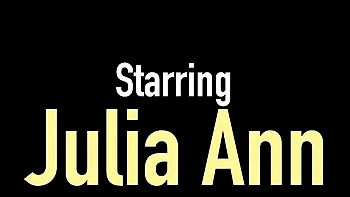 Julia Ann's hot lingerie pussy fucked hard