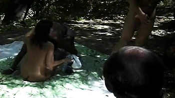 Hotwife and cougar cuckold anal threesome