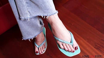 Christina’s Foot Worship and Filthy Foot Fuck