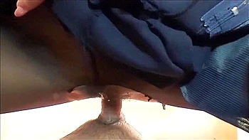 Asian Japanese Nurse in Stockings Sucks and Fucks