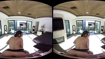 VR Blowjob and Doggy Cowgirl Fucking