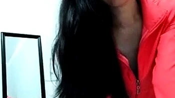 Close-Up Teen Masturbates Solo Striptease