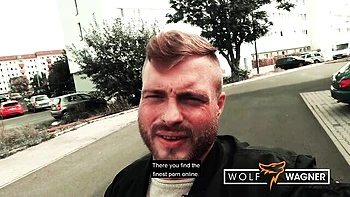 German Chubby Milf Sucks Big Cock POV