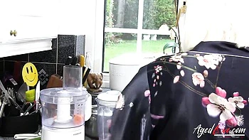 BBW Milf Gets BBC Blowjob from Aged Love