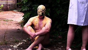 Amateur BDSM Doc Fucks Fetish Pussy Outside