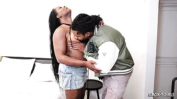 Yaya's Black Tgirl Gets Fucked Bareback