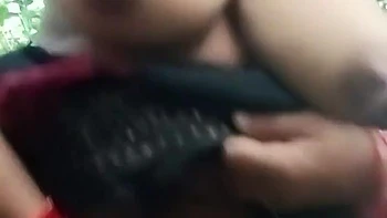 Busty Indian Bhabhi Fingerfucks Her Pussy Outdoors