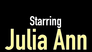 Julia-Ann's Huge Fake Tits and Dirty BJ