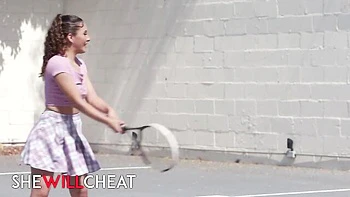 Liv Rides Huge Cock Reverse Cowgirl Style