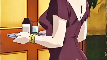 Busty teen screams while sushi dominates her