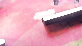 Tattooed petite babe solo anal masturbation with dildo