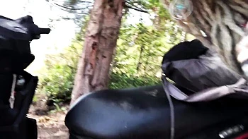 Tattooed skinny babe with dreadlocks fucked on beach