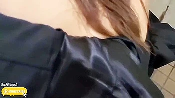 Smiling Asian Brunettes Creampie Threesome