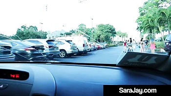 Funny Sara Jay's big-tits cougar BBC fuck