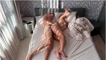 Passionate Sex Of A Real Couple In The Morning, Horny Big Ass