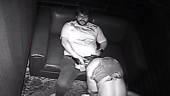 Black stripper private dance to a happy man