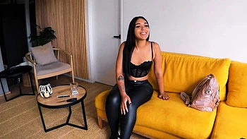 Petite Latina Teen Pussy Railed Rough