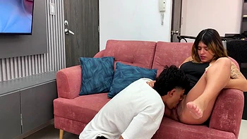 My Stepsisters Best Friend Gives Me A Delicious Massage And In Return I Give Her A Hard Fuck