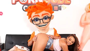 Mira Luv s Blowjob Toots My Dick for a Cum-in-Mouth Melody! by PornDudeCasting: Porn