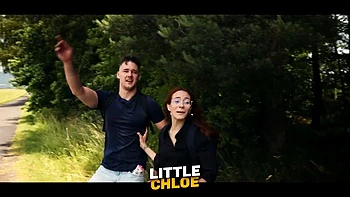 DADDY4K. Hot air and woods made her super horny ft. Little Chloe  Ridge Crix: Blowjob, Doggy  Cowgirl Porn